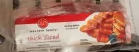 Mängden socker i thick sliced naturally hardwood smoked bacon