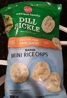 Mängden socker i Dill pickle mini rice chips