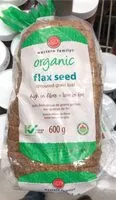 Mängden socker i Organic Flax Seed Bread
