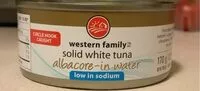 Mängden socker i Solid white tuna