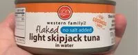 Mängden socker i Flaked light skipjack tuna