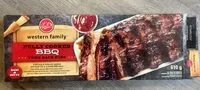 Mängden socker i BBQ Pork Back Ribs