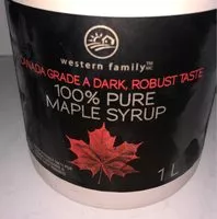 Mängden socker i 100% pure maple syrup