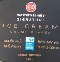 Mängden socker i Western Family Signature Ice Cream