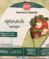 Mängden socker i Spinach Wraps