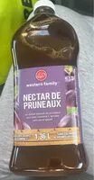 Mängden socker i Prune nectar