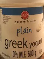 Mängden socker i Plain greek yogurt