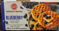 Mängden socker i Blueberry Flavoured Waffles