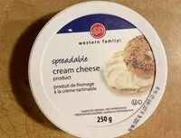 Mängden socker i cream cheese