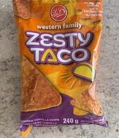 Mängden socker i Zesty Taco