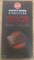 Mängden socker i 85% Cocoa Swiss Dark Chocolate