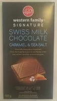 Mängden socker i Signature Caramel & Sea Salt Swiss Milk Chocolate
