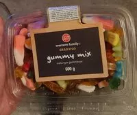 Mängden socker i Gummy mix