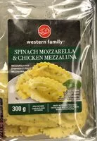 Mängden socker i Spinach mozzerella & chicken mezzaluna