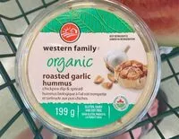 Mängden socker i Organic roasted garlic hummus