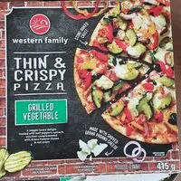 Mängden socker i Grilled vegetable thin & crispy pizza