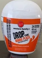 Mängden socker i Drop the mango peach