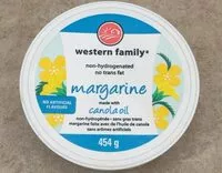 Mängden socker i Western Family Margarine