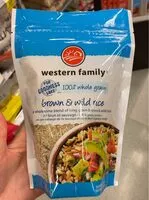 Mängden socker i Brown and wild rice