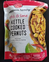 Mängden socker i Kettle cooked peanuts