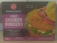 Mängden socker i Crispy Chicken Burgers