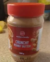 Mängden socker i Crunchy peanut butter