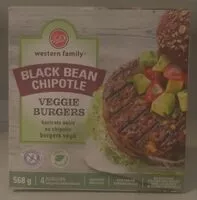 Mängden socker i Black Bean Chipotle Veggie Burgers