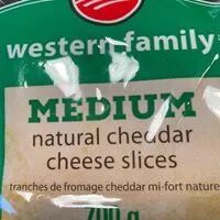Mängden socker i Medium Cheddar Slices