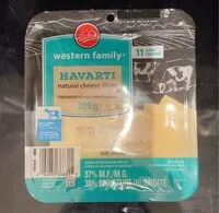 Mängden socker i Havarti Cheese Slices