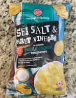 Mängden socker i Sea Salt & Malt Vinegar Kettle Cooked Potato Chips