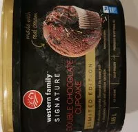 Mängden socker i Double chocolate cupcake