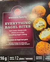 Mängden socker i Everything bagel bites