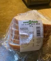 Mängden socker i R/B Sliced white bread