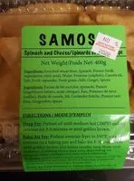 Mängden socker i Samosas