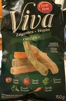 Mängden socker i Viva légumes