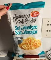 Mängden socker i Juliennes potato sticks