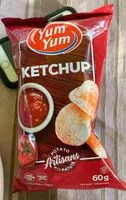 Mängden socker i Chips ketchup