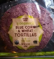Mängden socker i Blue corn tortillas