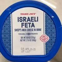 Mängden socker i Israeli Feta