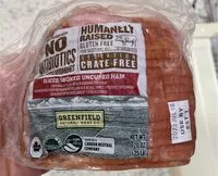 Mängden socker i Sliced Uncured Smoked Ham