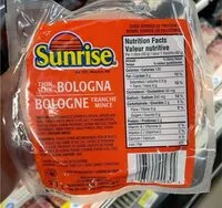 Mängden socker i Thin sliced bologna