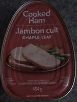 Mängden socker i Jambon cuit