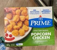 Mängden socker i Popcorn chicken