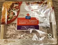 Mängden socker i Dinde naturelle