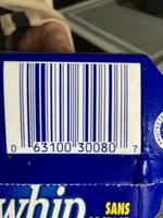 Mängden socker i Nutriwhip