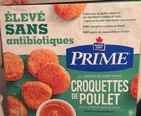 Mängden socker i Croquette de poulet