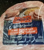 Mängden socker i Jambon fumé tranché