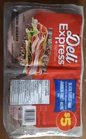 Mängden socker i Deli express jambon forêt -noire fumé