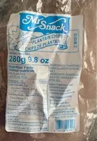 Mängden socker i Plantain chips