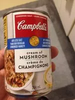 Mängden socker i Campbell's cream of mushroom soup